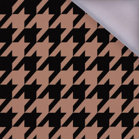 HOUNDSTOOTH / Mocha Mousse  - softshell