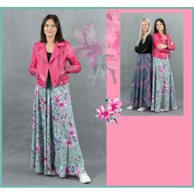 Skirt panel "MAXI"/ Butterfly flowers wz.8