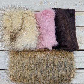 Bundle of Faux Fur Pieces PAT. 3