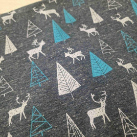 Fabric bundle PAT. 24 - looped knit fabric
