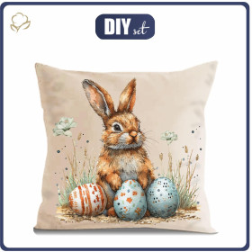PILLOW 45X45 - HAPPY EASTER wz.4 - Panama 220g - sewing set