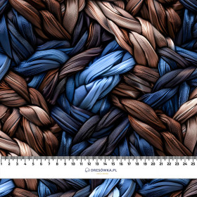 RATTAN 2/ Mocha Mousse  - looped knit fabric with elastane ITY