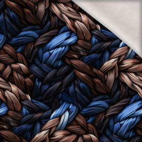 RATTAN 2/ Mocha Mousse  - brushed knitwear with elastane ITY
