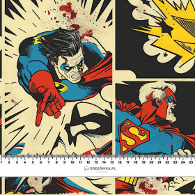 RETRO COMICS PAT.5 - Waterproof woven fabric