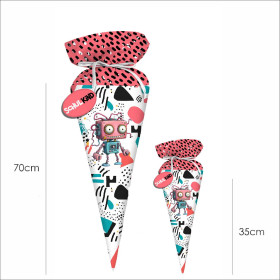 First Grade Candy Cone - ROBOT PAT.10 - sewing set