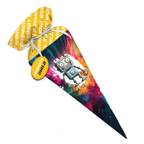 First Grade Candy Cone - ROBOT PAT.8 - sewing set