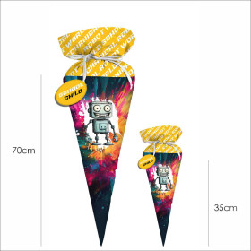 First Grade Candy Cone - ROBOT PAT.8 - sewing set