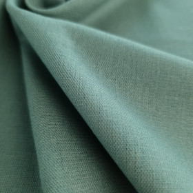 Linen fabric with spandex - SAGE