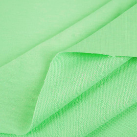D-122-AQUAMARINE - looped knitwear with elastan (Pe260)