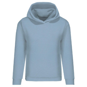 CLASSIC WOMEN’S HOODIE (POLA) - B-06 SERENITY / blue - looped knit fabric