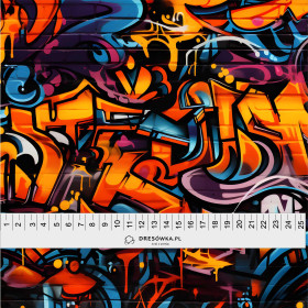 STREET GRAFFITI wz.1- Upholstery velour 