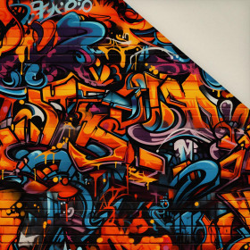 STREET GRAFFITI wz.1- Upholstery velour 