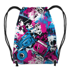 GYM BAG - STREET GRAFFITI WZ.4 - sewing set