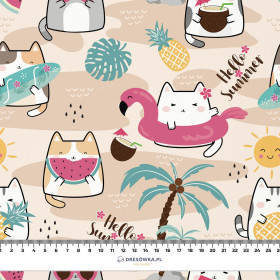 SUMMER CATS pat. 2 - Bambusstoff 170g