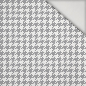 GREY HOUNDSTOOTH / WHITE - lycra 300g