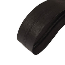 Zipper tape 5 mm waterproof - black