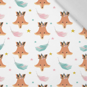 FOXES AND FEATHERS (WILD & FREE) - Cotton woven fabric