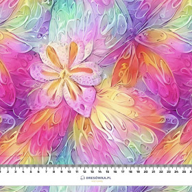 RAINBOW FLOWERS  - Bambusstoff 170g
