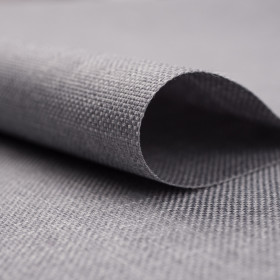LIGHT GREY - Waterproof woven fabric linen imitation