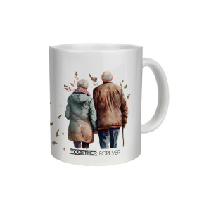 MUG WITH PRINT - GRANDPARENTS / together forever