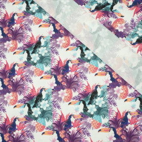 TOUCANS - quick-drying woven fabric