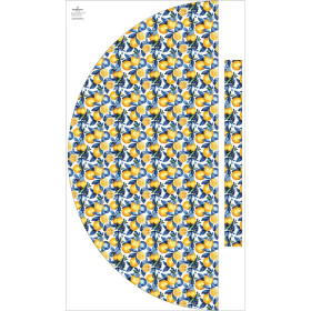 Skirt panel "MAXI" - crepe/ TUTTI FRUTTI PAT.16