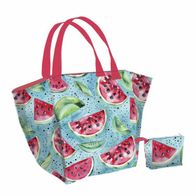 XL bag with in-bag pouch 2 in 1 - Tutti Frutti wz.4 - sewing set