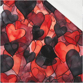 VALENTINE'S DAY 19 - looped knit fabric with elastane ITY