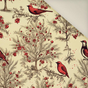 Vintage Christmas wz.10- Upholstery velour 
