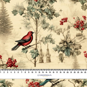 Vintage Christmas wz.12 - Crepe