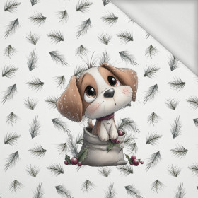 WINTER ANIMALS wz.20 - panel (60cm x 50cm) looped knit