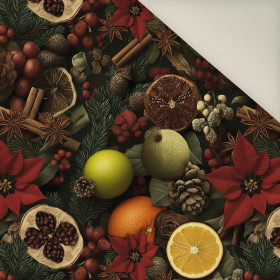 WINTER FLOWERS WZ.19- Upholstery velour 