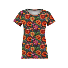 FLOWERS 3D PAT. 2 - Nylon fabric PUMI