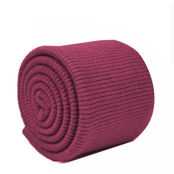 Elastic sweat in convex stripes SD - AUBERGINE (D-215) 