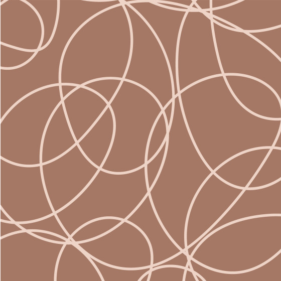 Geometric /Mocha Mousse
