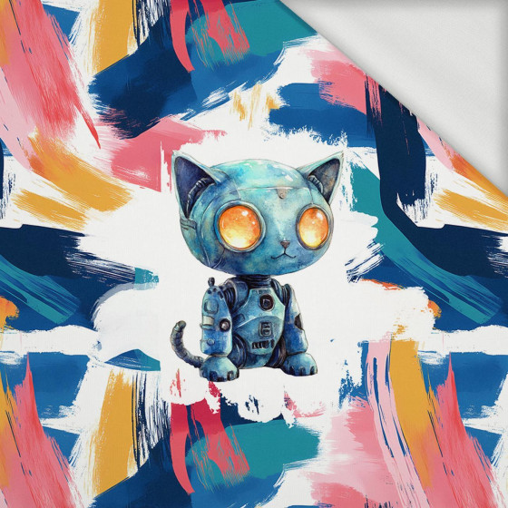 CAT PROTON - panel (60cm x 50cm) looped knit