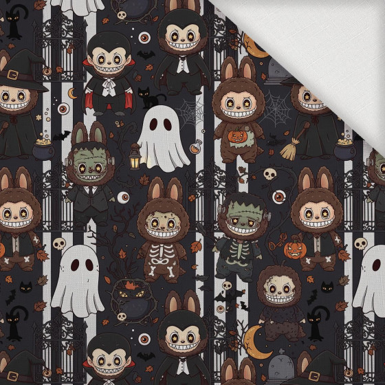 Creepy Cute Halloween WZ.1 - Woven Fabric for tablecloths
