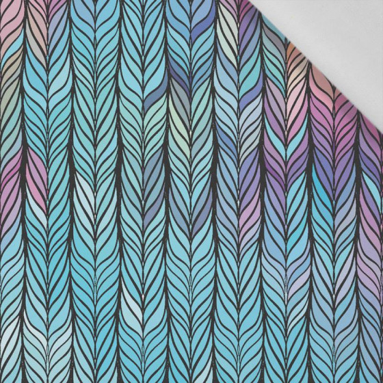 BRAID / rainbow - Cotton woven fabric