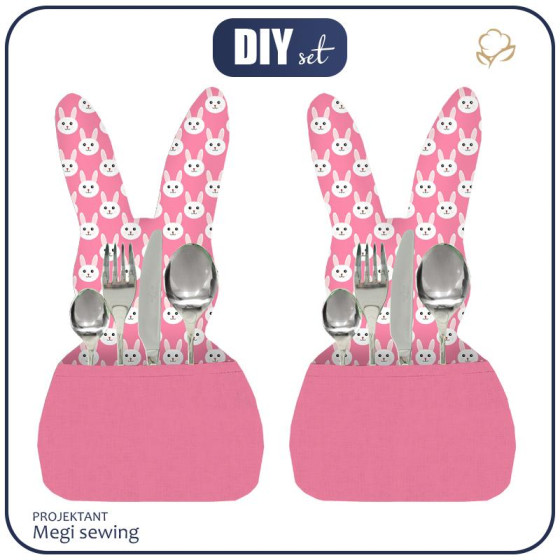 Cutlery bunny - BUNNIES / pink