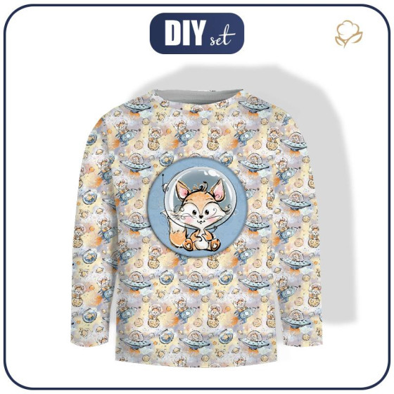 Longsleeve - SPACE CUTIES pat. 13 (CUTIES IN THE SPACE) - sewing set