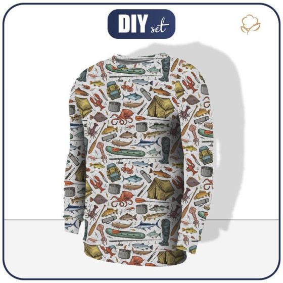 MEN’S SWEATSHIRT (COLORADO) - FISHING (HOBBIES AND JOBS) - sewing set