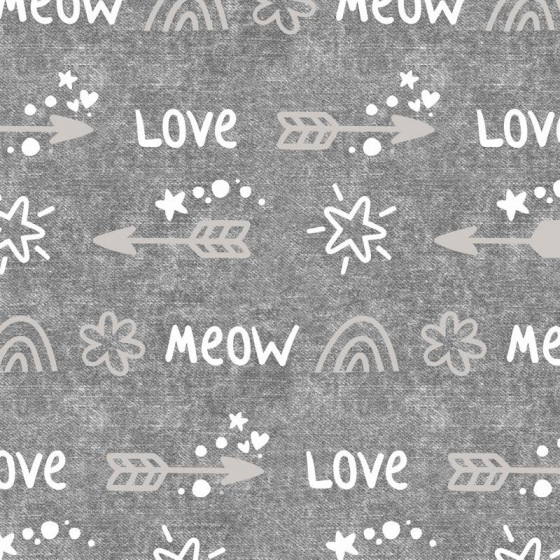 ARROWS / love (CATS WORLD ) / ACID WASH GREY 