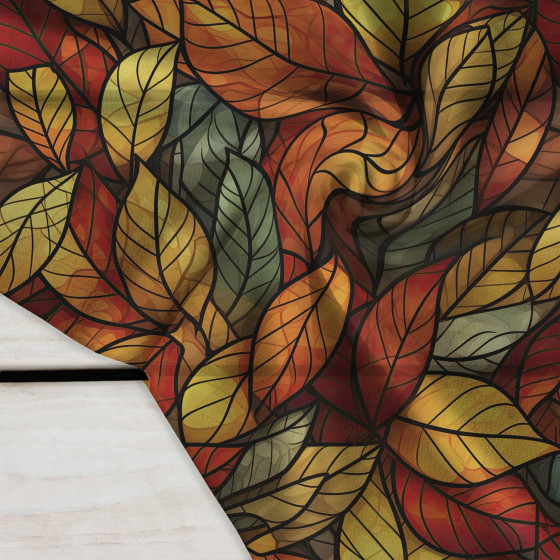 LEAVES / STAINED GLASS PAT. 2 - Crepe