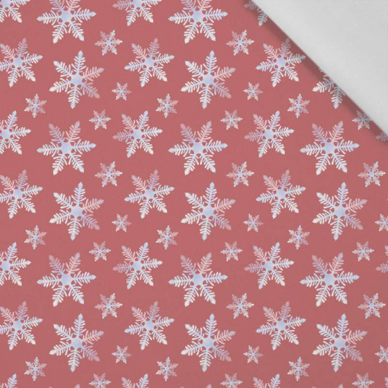 SNOWFLAKES PAT. 3 (CHRISTMAS FRIENDS) - Cotton woven fabric