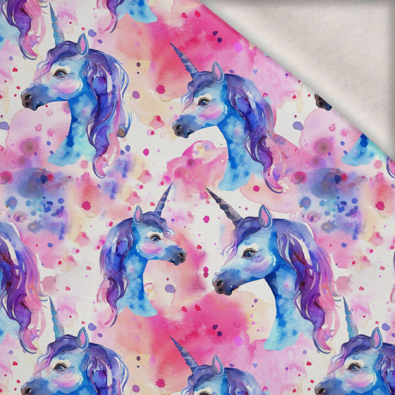 FAIRY WORLD wz.12 (UNICORN) - brushed knitwear with elastane ITY