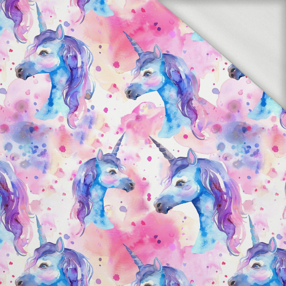 FAIRY WORLD wz.12 (UNICORN) - looped knit fabric