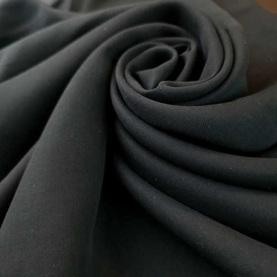 black - Tencel woven fabric