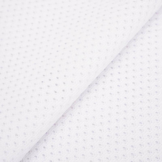 WHITE - knitwear mesh