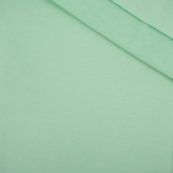 D-696 MINT - looped knitwear with elastan 