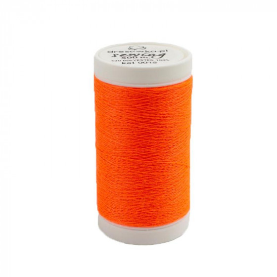 Threads 500m  -  orange neon